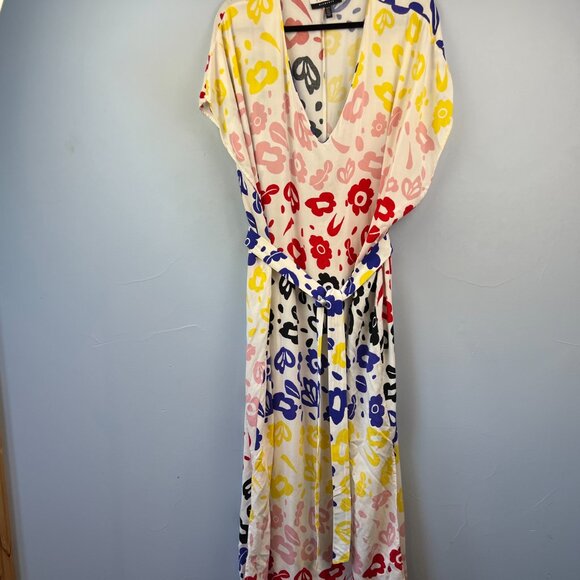 Eloquii Multicolor Floral Maxi Dress - Picture 4 of 12